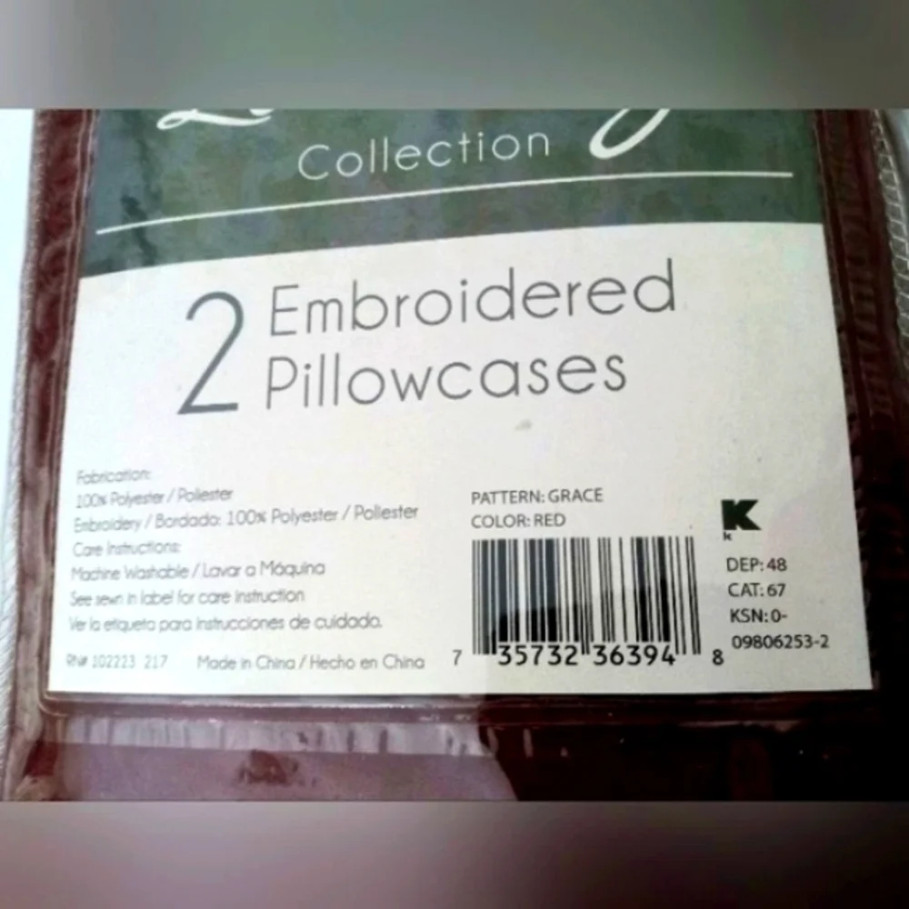 Pillow Cases Set of Two:  20